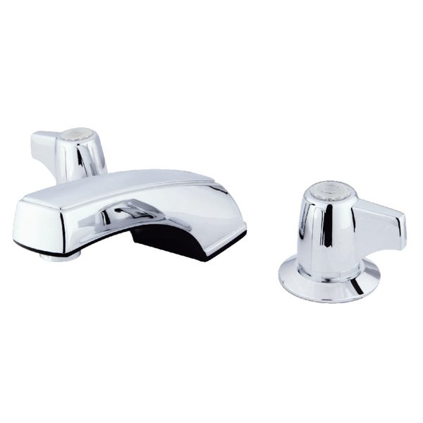 Kingston Brass KB920LP 8 to 16" Widespread Bathroom Faucet, Polished Chrome KB920LP